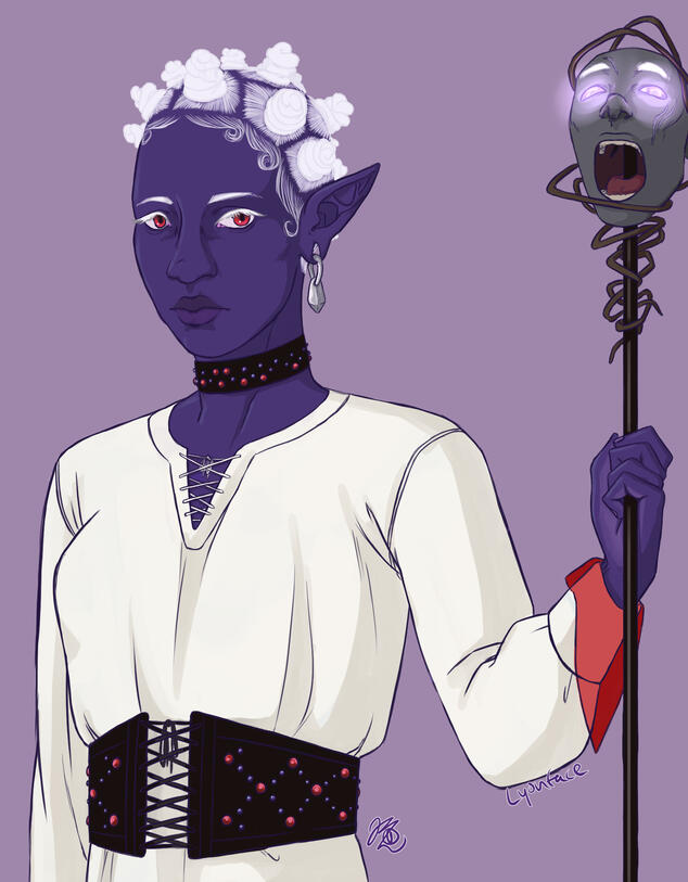 D&D Character - Drawing